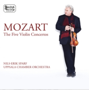 Nils-Erik Sparf Uppsala Chamber Or - The Five Violine Consertos ryhmässä CD @ Bengans Skivbutik AB (1006204)