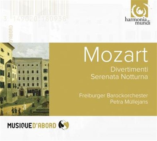 Mozart - Divertimenti ryhmässä CD / Klassiskt @ Bengans Skivbutik AB (1006213)