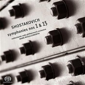 Shostakovich Dmitry - Symphonies 1&15 (Sacd) ryhmässä Musiikki / SACD / Klassiskt @ Bengans Skivbutik AB (1006282)