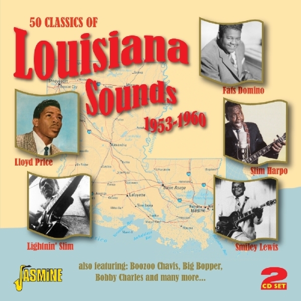 V/A - 50 Classics Of Louisiana Sounds 1953-1960 ryhmässä CD / Myydyimmät @ Bengans Skivbutik AB (1008154)