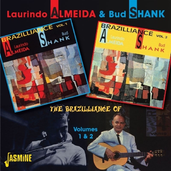 Laurindo & Bud Shank Almeida - Brazilliance Of Vol.1&2 ryhmässä CD / Myydyimmät @ Bengans Skivbutik AB (1008252)