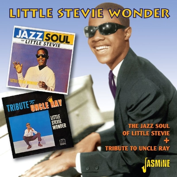 Wonder Stevie -Little- - Jazz Soul Of+Tribute To Uncle Ray ryhmässä CD / Myydyimmät @ Bengans Skivbutik AB (1008254)