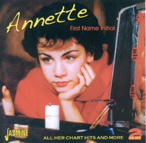 Annette Funicello - First Name Initial - All Her Chart Hits And More ryhmässä CD @ Bengans Skivbutik AB (1008601)