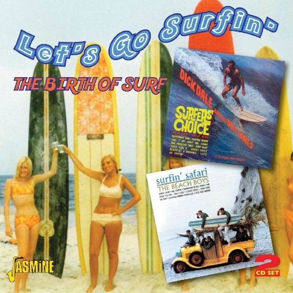 V/A - Let's Go Surfin'- Birth Of Surf ryhmässä CD / Myydyimmät @ Bengans Skivbutik AB (1008661)