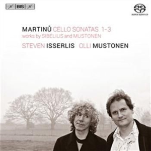 Martinu / Sibelius / Mustonen - Works For Cello And Piano (Sac D) ryhmässä Externt_Lager / Naxoslager @ Bengans Skivbutik AB (1016868)