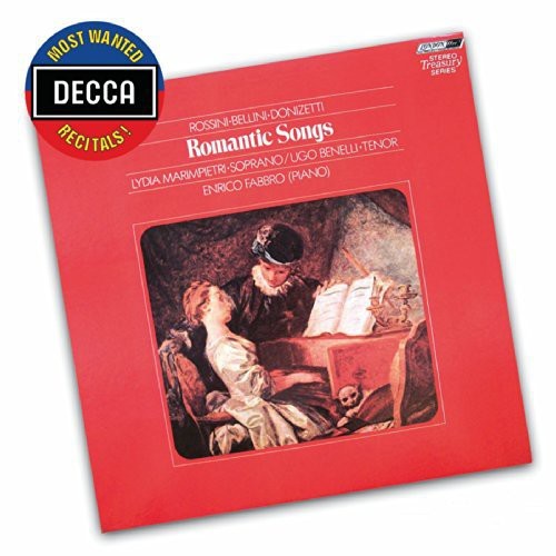 Rossini/ Bellini/ Donizetti - Romantic Songs ryhmässä CD / Klassiskt @ Bengans Skivbutik AB (1019453)