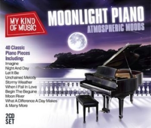 Blandade Artister - Mkom - Moonlight Piano ryhmässä CD @ Bengans Skivbutik AB (1019911)