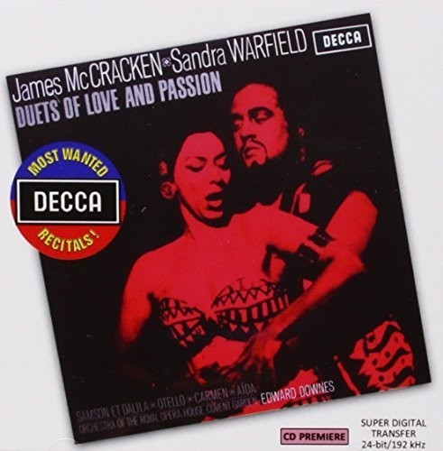 Warfield Sandra & Mccracken James - Duets Of Love And Passion ryhmässä CD / Klassiskt @ Bengans Skivbutik AB (1021424)