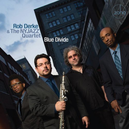 Derke Rob & The Ny Jazz Quartet - Blue Divide With Aruan Ortiz & Carl ryhmässä CD / Jazz/Blues @ Bengans Skivbutik AB (1026318)