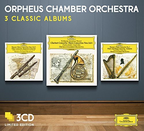 Orpheus Chamber Orchestra - Three Classic Albums ryhmässä CD / Klassiskt @ Bengans Skivbutik AB (1033923)