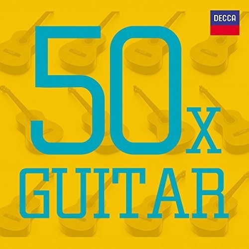 Blandade Artister - 50 X Guitar (3Cd) ryhmässä CD / Klassiskt @ Bengans Skivbutik AB (1039266)