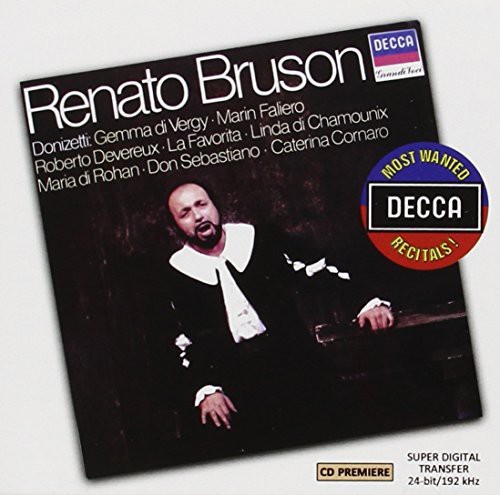 Bruson Renato - Donizetti Arias ryhmässä CD / Klassiskt @ Bengans Skivbutik AB (1055028)