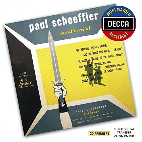 Schöffler Paul - Operatic Recital ryhmässä CD / Klassiskt @ Bengans Skivbutik AB (1055046)