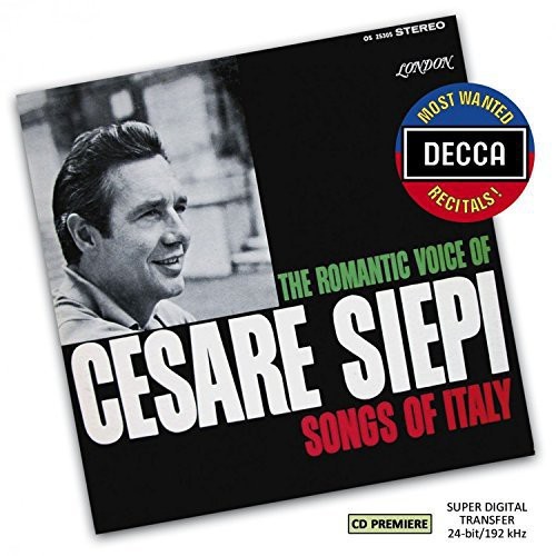 Siepi Cesare - Voice Of C Siepi - Songs Of Italy ryhmässä CD / Klassiskt @ Bengans Skivbutik AB (1055047)