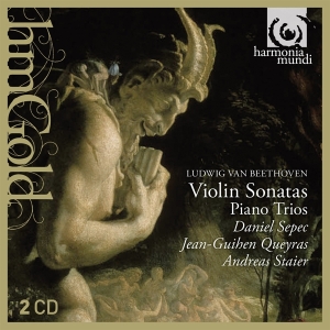 David Zinman - Violin Sonates/Piano Trios ryhmässä CD @ Bengans Skivbutik AB (1058026)