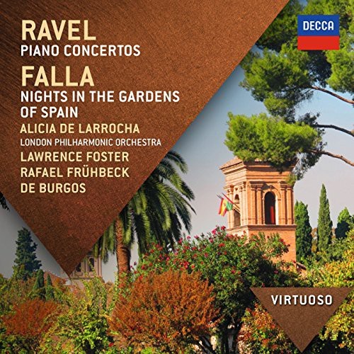 Ravel/Falla - Pianokonserter & Nätter I Spanska.. ryhmässä CD / Klassiskt @ Bengans Skivbutik AB (1058105)