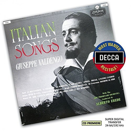 Giuseppe Valdengo - Italian Songs ryhmässä CD / Klassiskt @ Bengans Skivbutik AB (1086954)