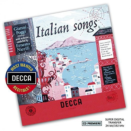 Gianni Poggi - Italian Songs ryhmässä CD / Klassiskt @ Bengans Skivbutik AB (1086956)