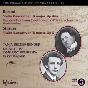 Busoni / Strauss - Romantic Violin Concerto Vol 16 ryhmässä CD @ Bengans Skivbutik AB (1088124)