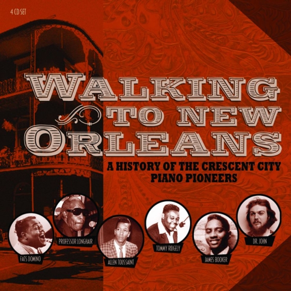 Various Artists - Walking To New OrleansCrescent Cit ryhmässä CD / Myydyimmät @ Bengans Skivbutik AB (1100003)