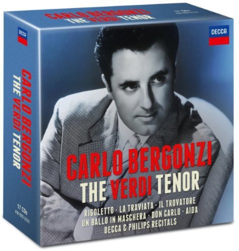 Bergonzi Carlo - Verdi Tenor (17Cd) ryhmässä CD / Klassiskt @ Bengans Skivbutik AB (1106814)