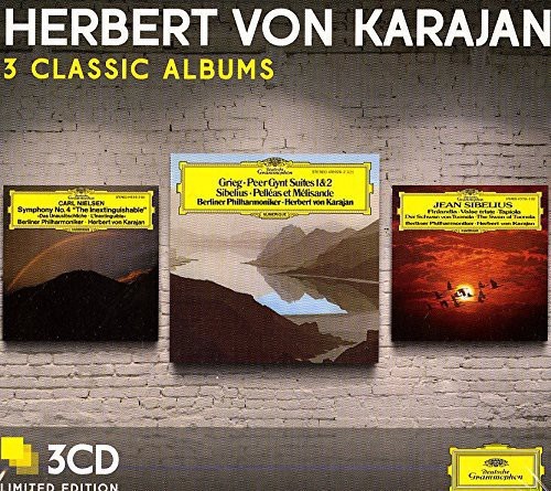 Herbert von Karajan - Sibelius/ Grieg/ Nielsen ryhmässä CD / Klassiskt @ Bengans Skivbutik AB (1106819)