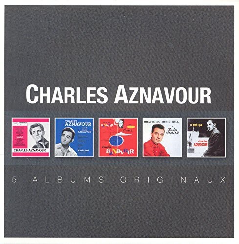Charles Aznavour - Original Album Series ryhmässä CD / Myydyimmät @ Bengans Skivbutik AB (1107510)