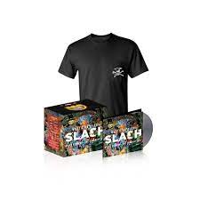 Slash - World On Fire [cd+T-Shirt - La ryhmässä CD @ Bengans Skivbutik AB (1109218)