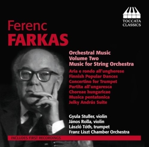 Farkas - Orchestral Music Vol 2 ryhmässä CD @ Bengans Skivbutik AB (1113207)