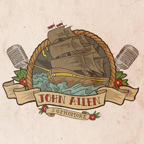 John Allen - Sophomore ryhmässä VINYYLI / Pop @ Bengans Skivbutik AB (1117863)
