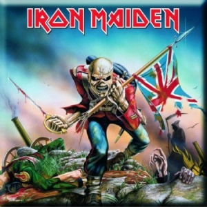 Iron Maiden - Iron Maiden Fridge Magnet: The Trooper ryhmässä Minishops / Iron Maiden @ Bengans Skivbutik AB (1129630)