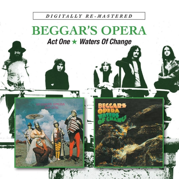 Beggars Opera - Act One/Waters Of Change ryhmässä CD / Myydyimmät @ Bengans Skivbutik AB (1131149)