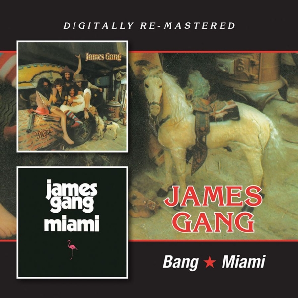 James Gang - Bang/Miami ryhmässä CD / Pop @ Bengans Skivbutik AB (1131152)