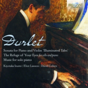 Durlet - Music For Violin, Cello & Piano ryhmässä CD / Klassiskt @ Bengans Skivbutik AB (1148209)