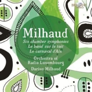 Milhaud - Chamber Symphonies ryhmässä CD @ Bengans Skivbutik AB (1148219)
