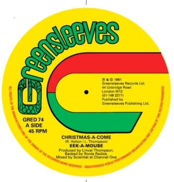 Eek-A-Mouse - Christmas-A-Come (Limited White Vin ryhmässä VINYYLI / Reggae @ Bengans Skivbutik AB (1154890)