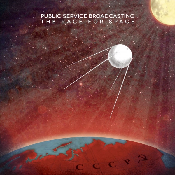 Public Service Broadcasting - The Race For Space ryhmässä VINYYLI / Pop @ Bengans Skivbutik AB (1172048)