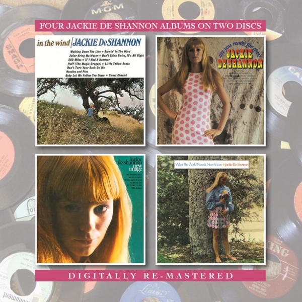 De Shannon Jackie - In The Wind/Are You Ready For This? ryhmässä CD / Pop @ Bengans Skivbutik AB (1177770)