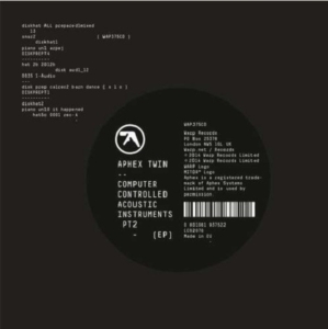 Aphex Twin - Computer Controlled Acoustic Instru ryhmässä Minishops / Aphex Twin @ Bengans Skivbutik AB (1185512)