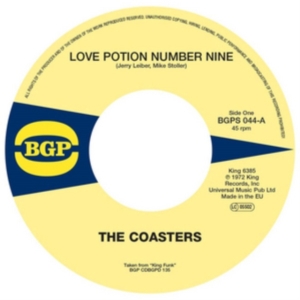 Coasters - Love Potion Number Nine / Cool Jerk ryhmässä VINYYLI @ Bengans Skivbutik AB (1246511)