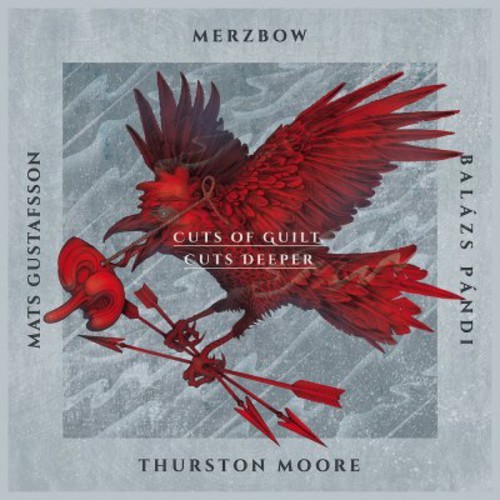 Merzbow Mats Gustafsson Balazs Pa - Cuts Of Guilt, Cuts Deeper ryhmässä VINYYLI / Pop @ Bengans Skivbutik AB (1267145)