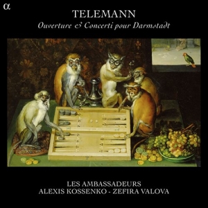 Telemann G. P. - Ouverture & Concerti For Darmstadt ryhmässä CD @ Bengans Skivbutik AB (1273061)
