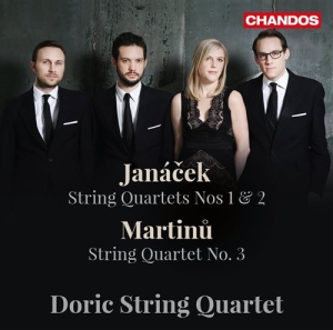 Janácek / Martinu - String Quartets ryhmässä CD @ Bengans Skivbutik AB (1273095)