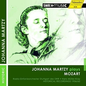 Mozart W. A. - Johanna Martzy Plays ryhmässä CD @ Bengans Skivbutik AB (1273294)