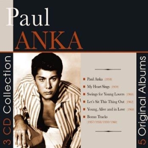 Paul Anka - 5 Original Albums ryhmässä CD @ Bengans Skivbutik AB (1297289)