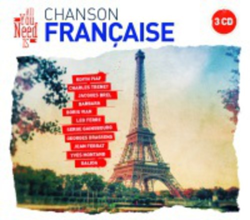 Blandade Artister - French Chansons ryhmässä CD / Pop @ Bengans Skivbutik AB (1310171)