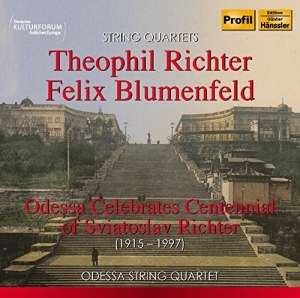 Richter/Blumenfeld - Odessa Celebrates Centennial Of Svi ryhmässä CD @ Bengans Skivbutik AB (1312064)