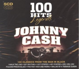Johnny Cash - 100 Hits Legend 5-Cd ryhmässä Minishops / Johnny Cash @ Bengans Skivbutik AB (1349212)