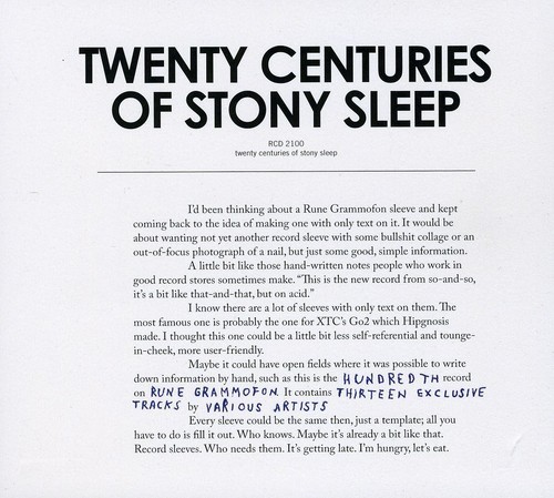 Various Artists - Twenty Centuries Of Stony Sleep ryhmässä CD / Rock @ Bengans Skivbutik AB (1475381)