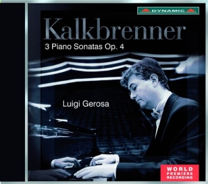 Kalkbrenner Friedrich - 3 Piano Sonatas ryhmässä CD @ Bengans Skivbutik AB (1485641)